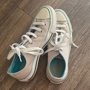 Converse Canvas Sneakers - Cream and White